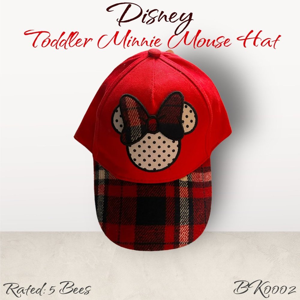 Toddler Girls Minnie Mouse Hat*NWT*